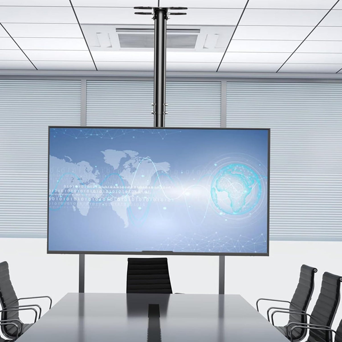 Support TV, 600 × 400 mm, 75 pouces, réglable, XDAWQP