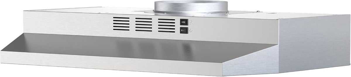 Hotte aspirante, 76 cm, acier inoxydable, 2 vitesses, FIREGAS