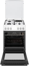 Cuisinière FACM103B, 62 L, blanc, 4 feux, Fagor Commercial