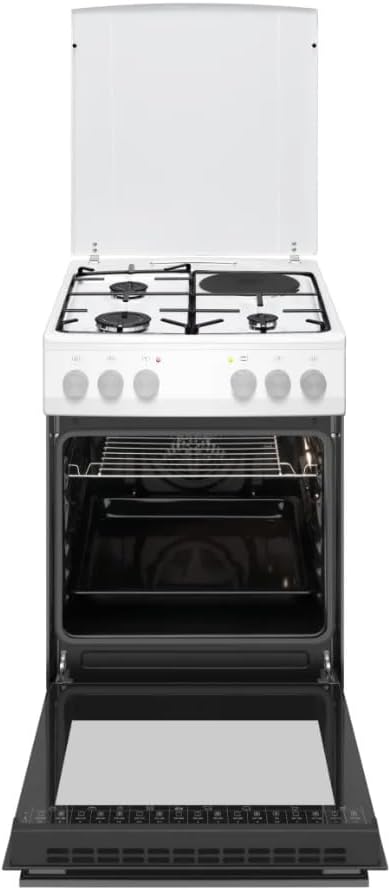 Cuisinière FACM103B, 62 L, blanc, 4 feux, Fagor Commercial