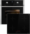 Ensemble four et plaque de cuisson BO8810SS, 60 cm, avec tiroirs, encastrable, induction, KKT KOLBE