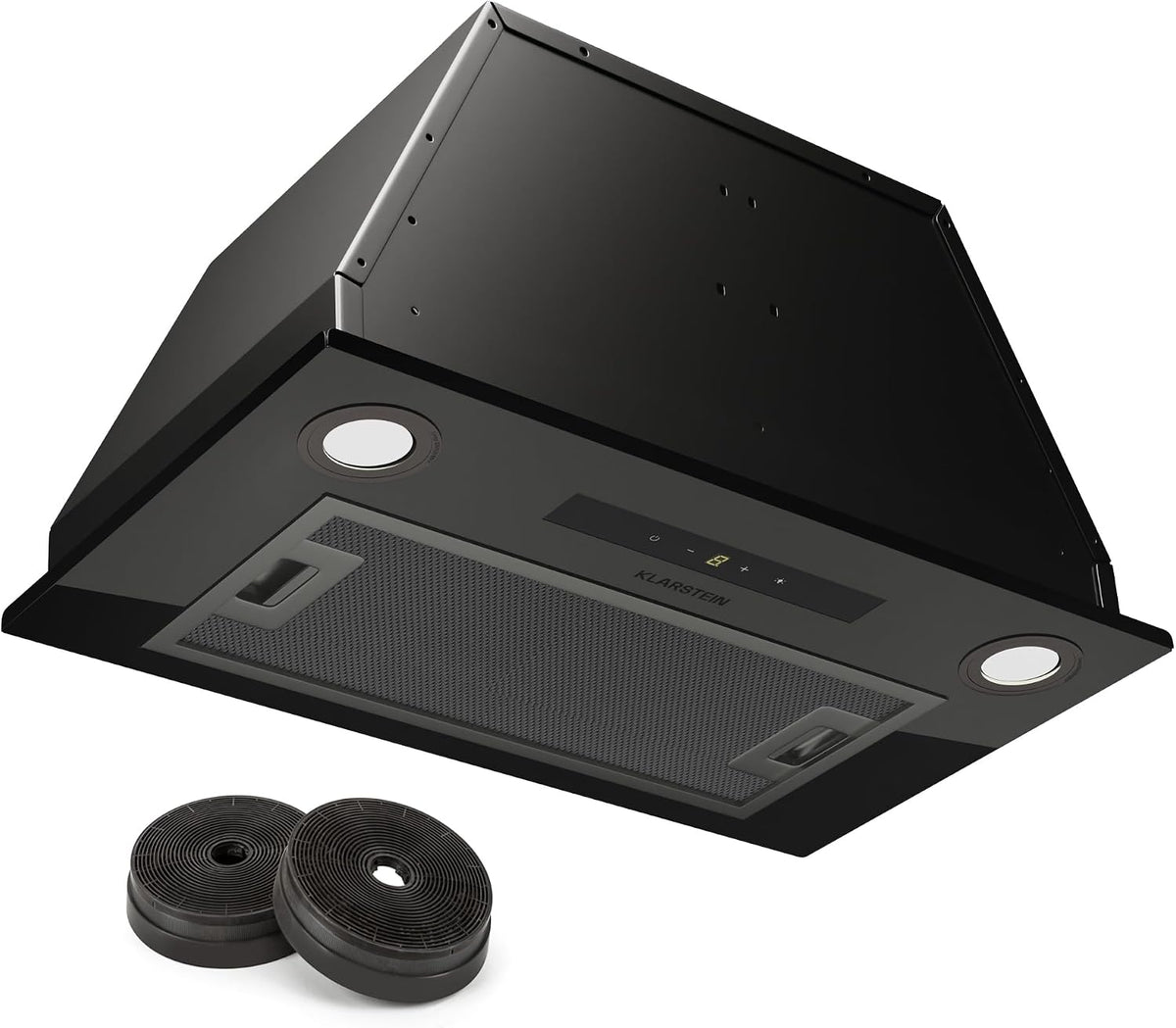 Klarstein hotte aspirante, 52 cm, 439 m³/h, avec éclairage LED, encastrable, pour la cuisine