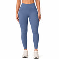 Legging de sport femme M bleu taille haute extensible