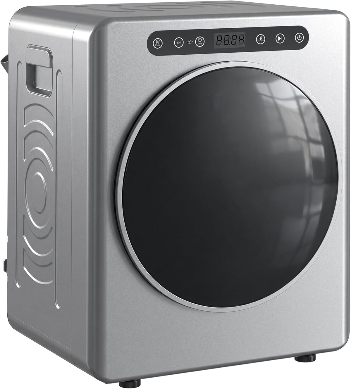 HOMCOM sèche-linge, 3 kg, 1000 W, argent