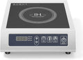 Table de cuisson, 800–1000 W, acier inoxydable, induction, vitrocéramique, 10 niveaux, Begoniape
