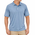 Polo homme taille M bleu clair en maille à manches courtes
