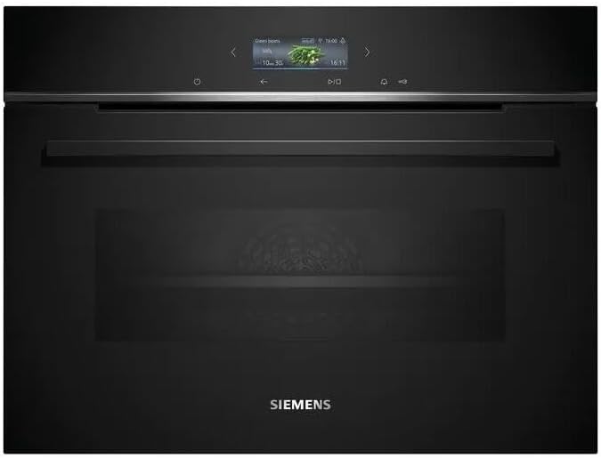 Siemens CB734G1B1 four, 47 L, 29,4 kg, 2,9 kW, 220 V, acier inoxydable, noir, électrique