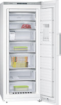 Siemens GS54NAW42 congélateur, 70 × 78 × 176 cm, 323 L, avec éclairage LED, blanc, 22 kg/24 h
