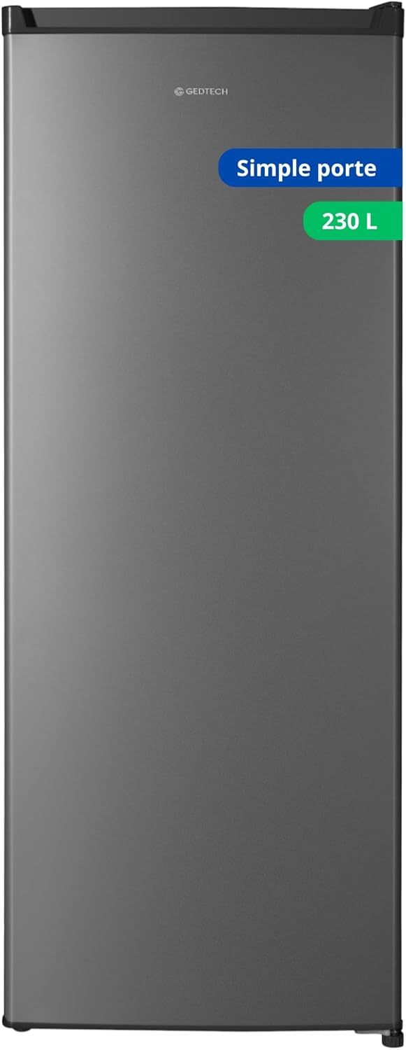 Réfrigérateur GSP230SL, 230 L, GEDTECH