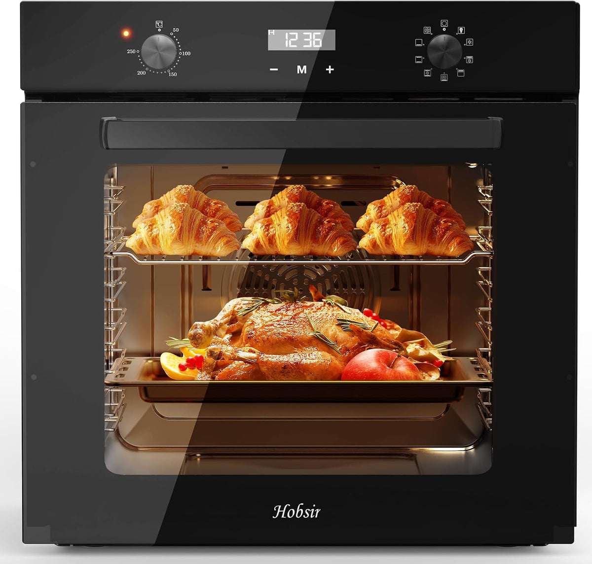 Four, 60 L, électrique, Hobsir hob