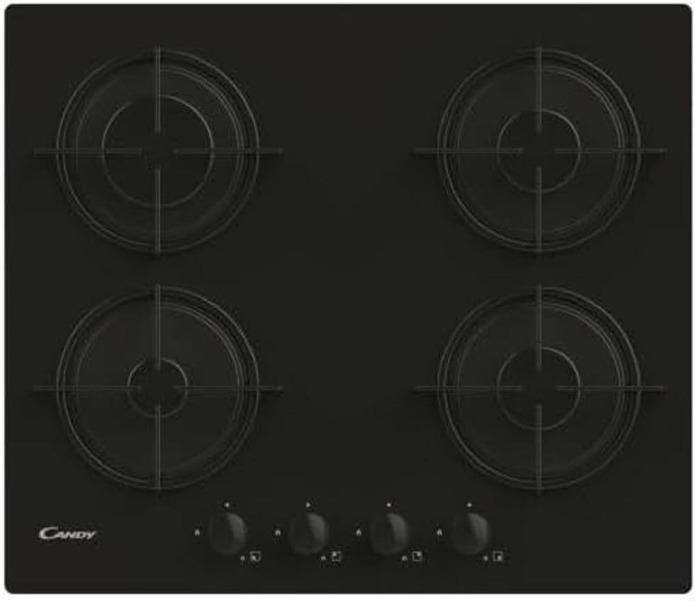 Candy CVW6BB table de cuisson, à gaz