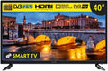 Téléviseur 3xHDMI, 40 pouces, avec éclairage LED, noir, Full HD, KIANO