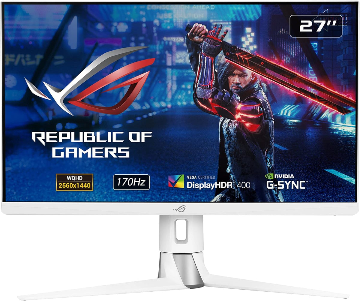 Moniteur XG27AQ-W, 27 pouces, 170 Hz, blanc, ASUS