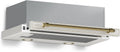 Klarstein hotte aspirante, 60 cm, 358 m³/h, avec éclairage LED, avec tiroirs, pour la cuisine