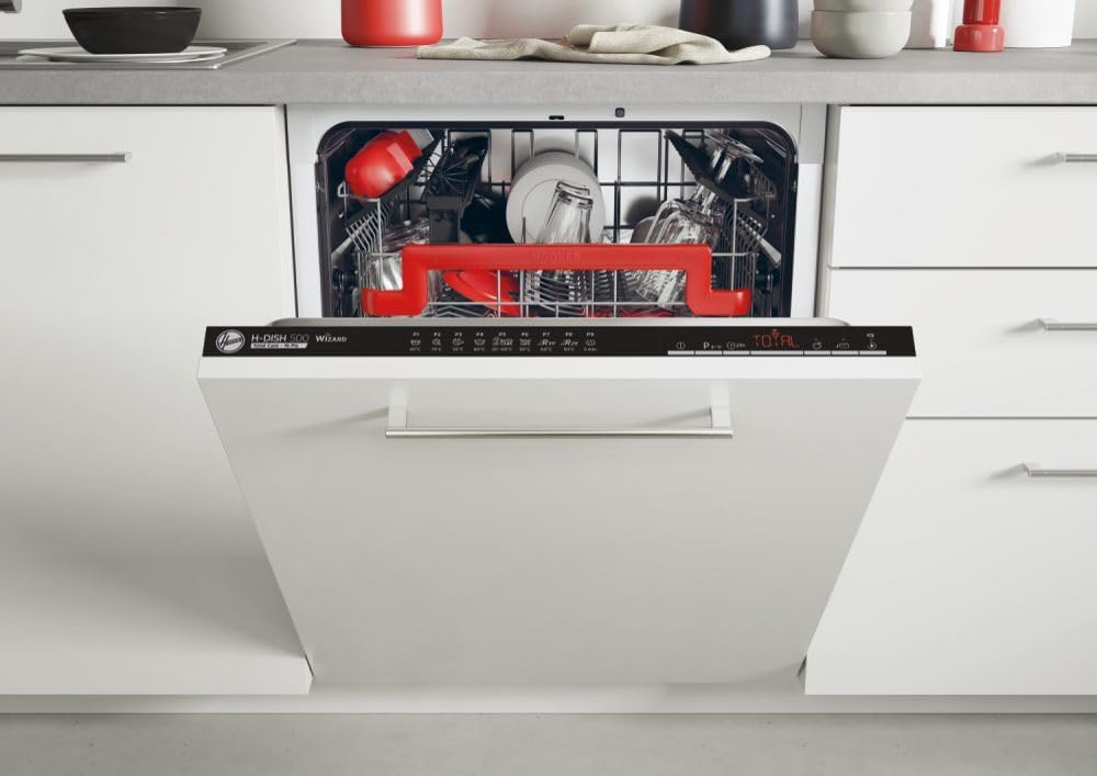 HOOVER HDIN4D620PB lave-vaisselle, 43 dB, acier inoxydable, encastrable, 16 couverts