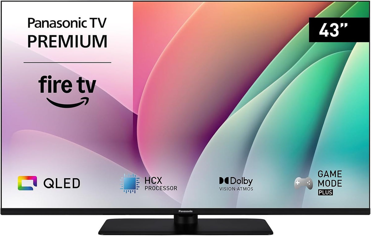 Téléviseur TV-43W80AEZC, 43 pouces, commande intelligente, 4K Ultra HD, QLED, Panasonic