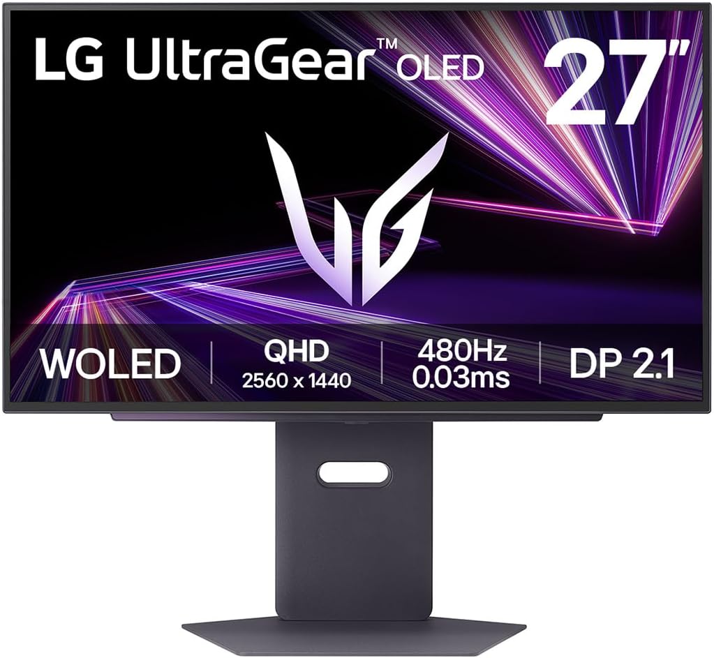 LG 27GX790A-B moniteur, 27 pouces, 480 Hz, OLED