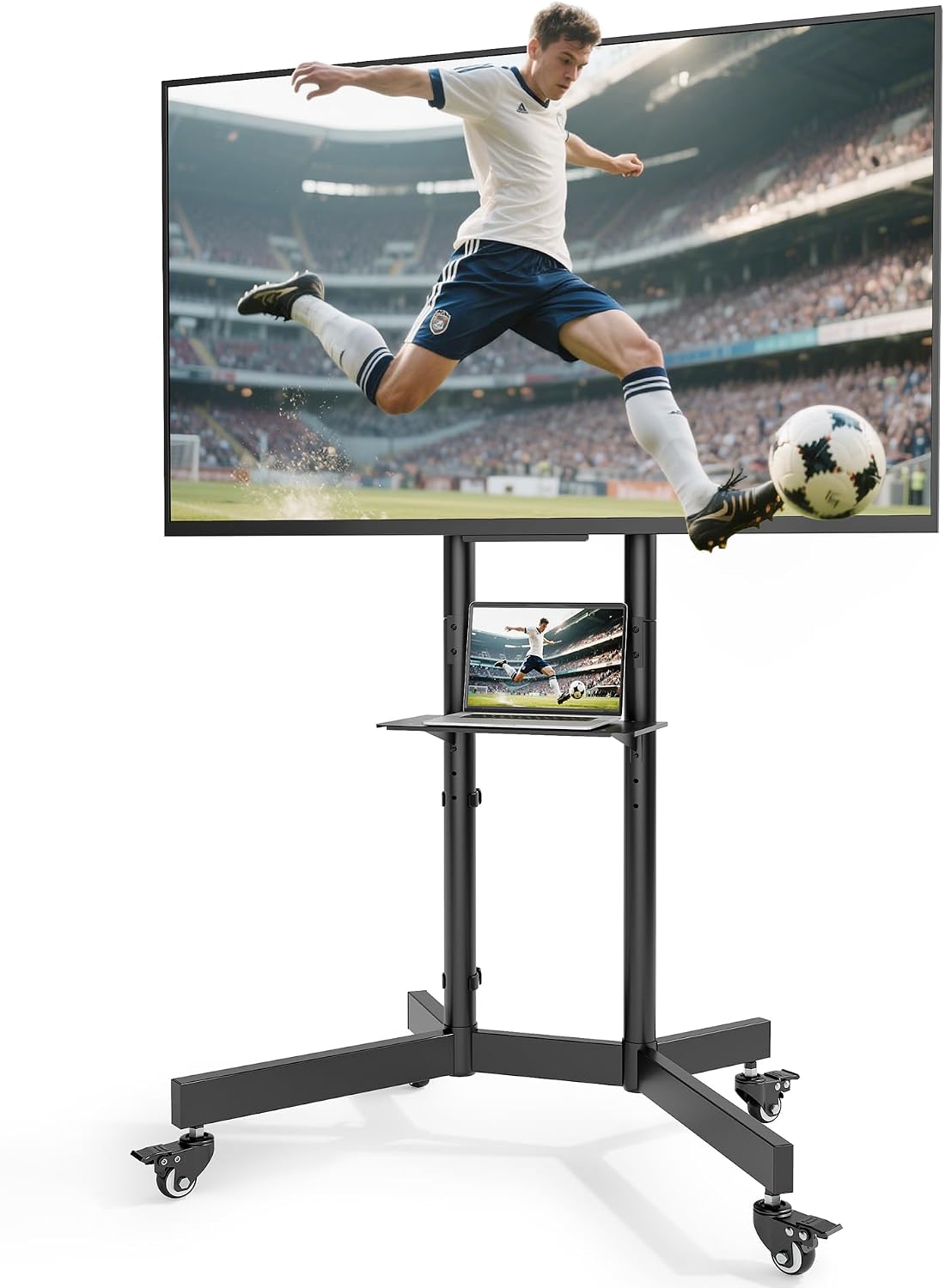 Support TV, 100 × 100 mm, 32–86 pouces, réglable, ECOTINY
