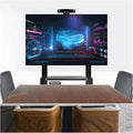 Support TV mobile, 75 pouces, réglable, pour le bureau, IUBGFTO