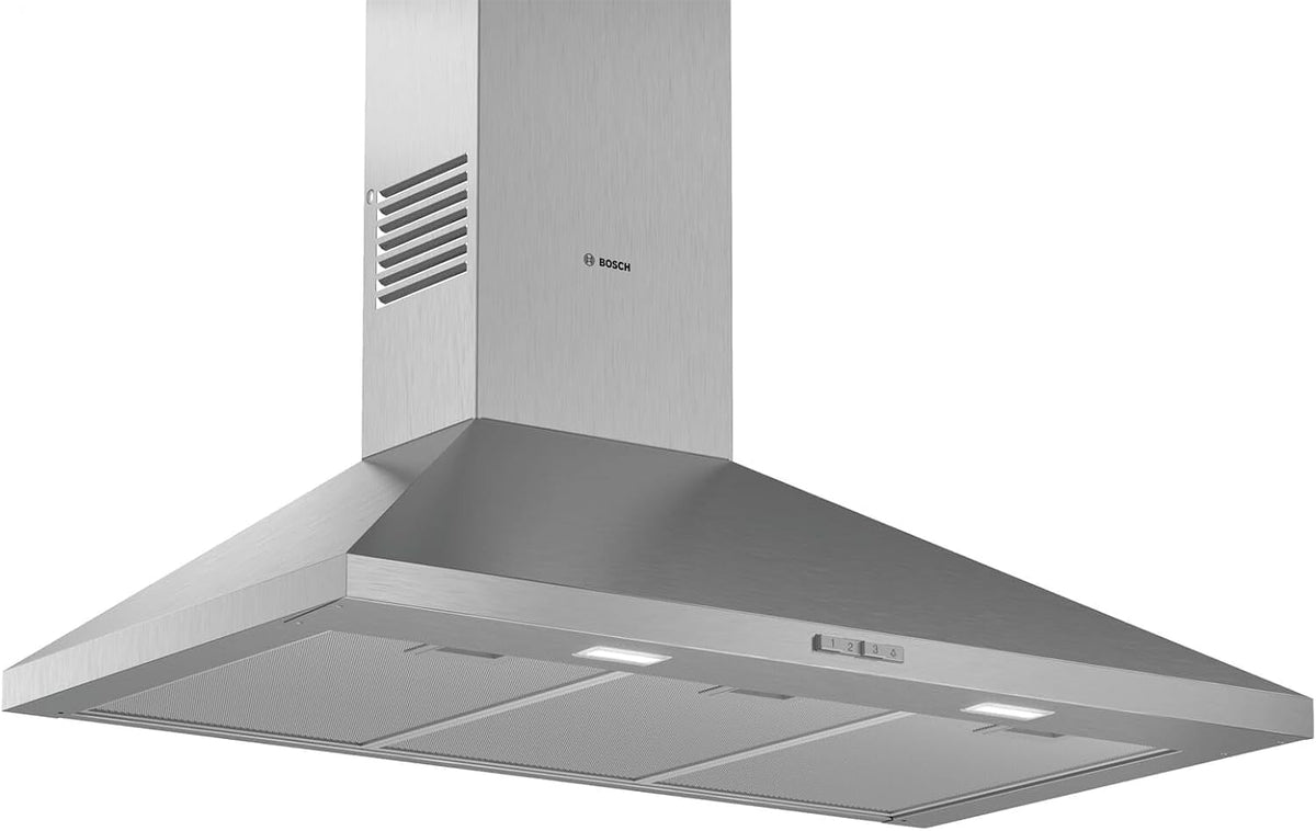 Bosch DWP96BC50 hotte aspirante, 97,5 × 90 × 50 cm, 600 m³/h, 69 dB, acier inoxydable