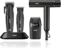 Tondeuse à cheveux, 12 mm, avec éclairage LED, sans fil, 4 en 1, VGR