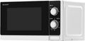 Sharp R-600WW four à micro-ondes, 306 × 306,6 × 208,2 mm, 20 L, 1000 W, noir