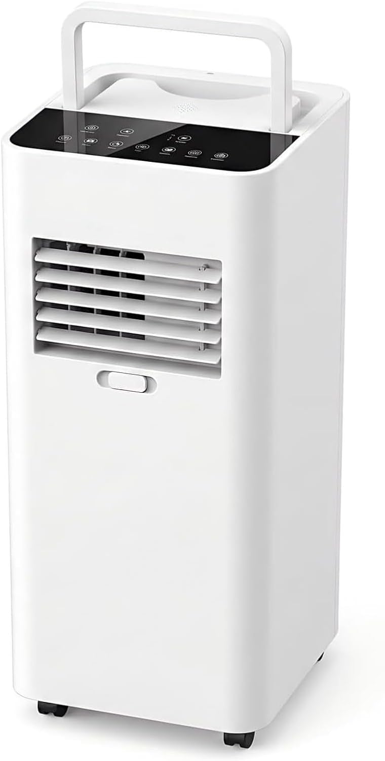 Climatiseur portable, 8000 BTU, avec télécommande, mobile, pour la chambre, LCAIHONG