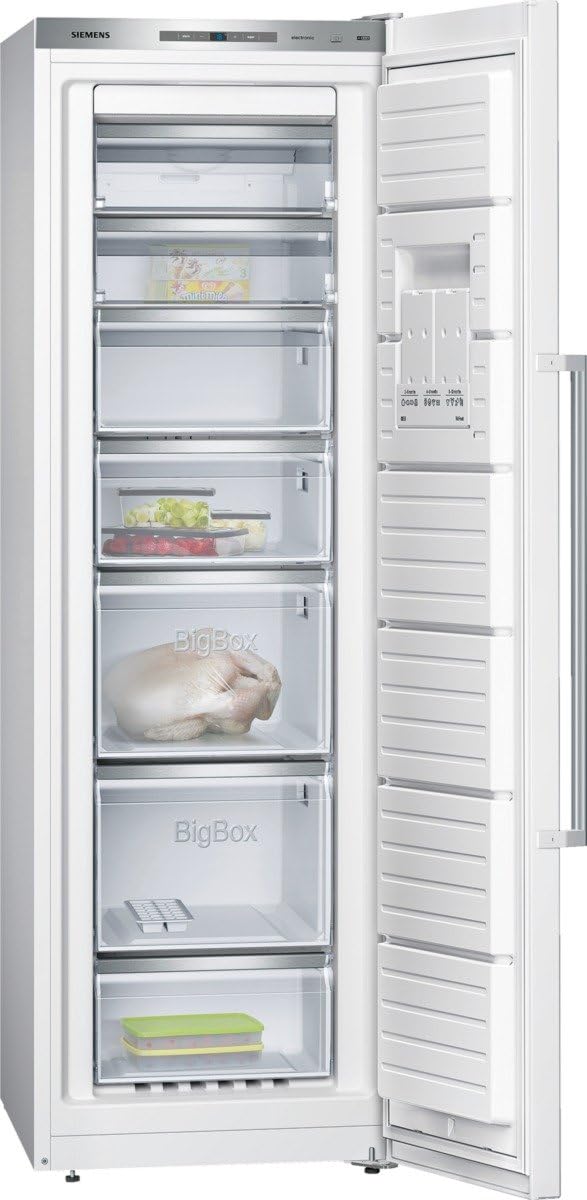 Siemens gs36naw40 congélateur, 186 cm, 156 kWh/an, 237 L