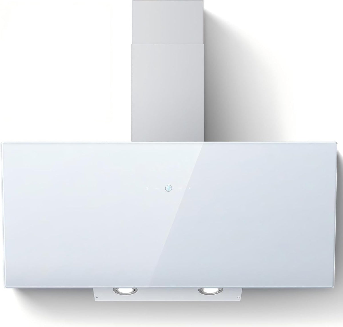 Hotte aspirante, 90 cm, 700 m³/h, blanc, 3 vitesses, pour la cuisine, SNDOAS