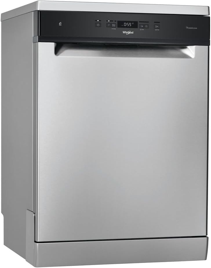 Whirlpool WFC3C33PFX lave-vaisselle, acier inoxydable