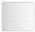 Klarstein table de cuisson, 60 cm, 7000 W, blanc, induction, vitrocéramique, encastrable, 4 zones