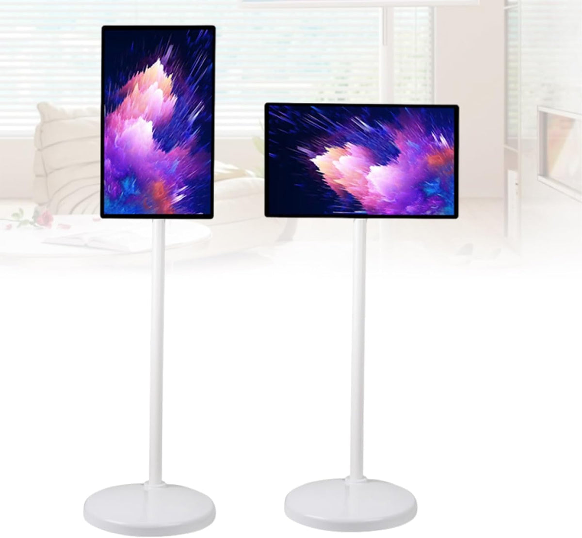TV, vidéo et home cinéma, 32 pouces, avec télécommande, 4K, mobile, portable, pour le bureau, KAIKAFEI
