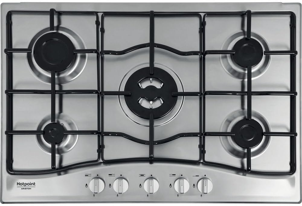 Hotpoint PCN 752 table de cuisson, 75 cm, acier inoxydable