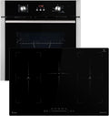 Ensemble four et plaque de cuisson BO8805SS, 60 cm, encastrable, induction, KKT KOLBE