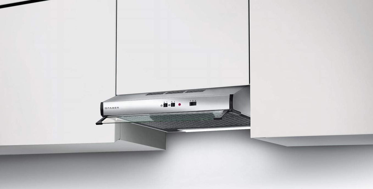 Hotte aspirante TCH05, 285 m³/h, 69 dB, 56 dB, 64 dB, acier inoxydable, FABER