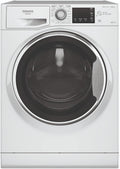 Hotpoint NDBD107489WSAFR lave-linge séchant, 60,5 cm, 10 kg, 7 kg, 1400 tr/min, blanc, induction, pose libre