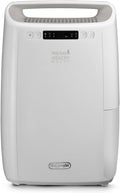 Déshumidificateur 14 L/24h, 2,1 L, blanc, portable, De'Longhi