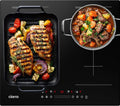 Table de cuisson, 60 cm, 7200 W, induction, encastrable, 4 feux, 2 zones, CIARRA