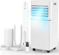 Climatiseur portable, 10000 BTU, mobile, 3 en 1, 2 vitesses, pour le bureau, pour la chambre, Electactic