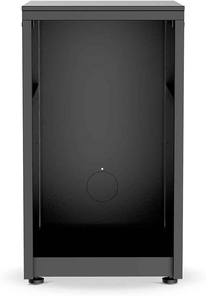 Meuble pour réfrigérateur, 90 × 49,5 × 60 cm, acier, compact, pour la cuisine, cozze