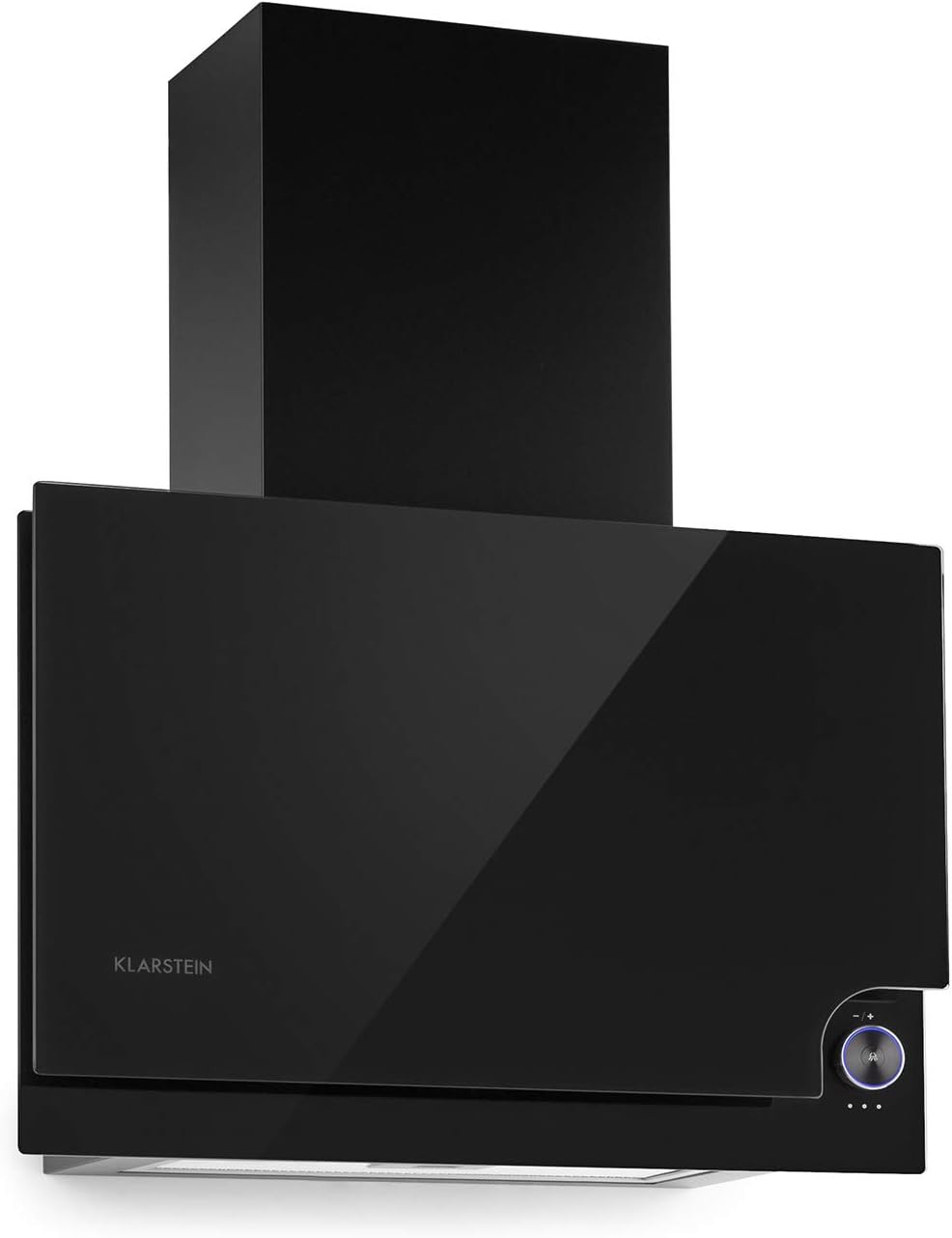 Klarstein hotte aspirante, 60 × 47 × 23,5 cm, 123 W, 586 m³/h, avec éclairage LED, noir, 3 niveaux