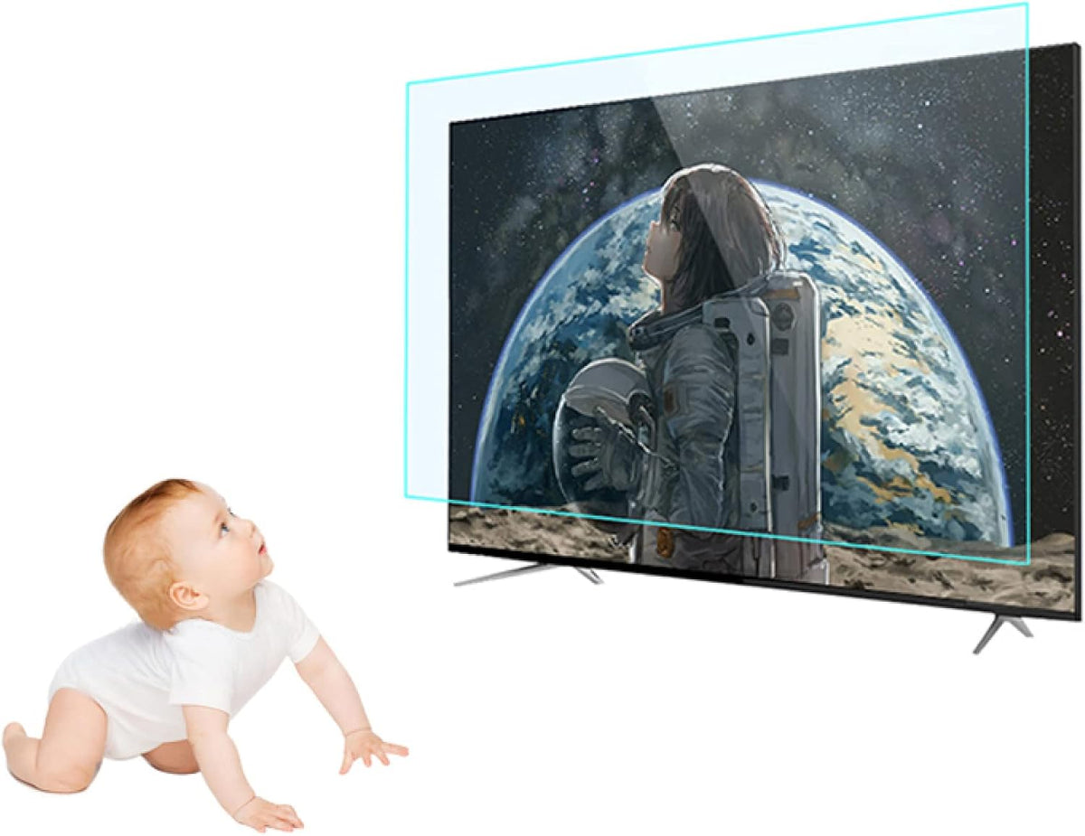 Protection d'écran TV, 1269 × 721 mm, bleu, LEFEDA