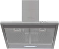 Hotte aspirante, 600 mm, 550 m³/h, acier inoxydable, 3 niveaux, pour la cuisine, GeenYuu
