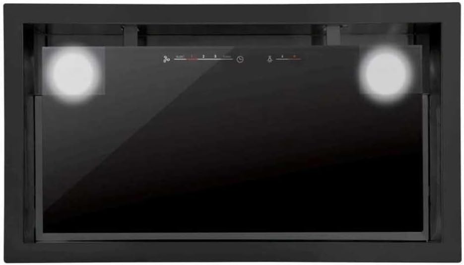 Hotte aspirante 280WClasse, 30 cm × 49,2, acier inoxydable, pour la cuisine, CATA
