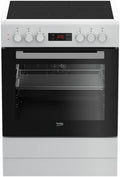 BEKO FBE67300WCS cuisinière, vitrocéramique