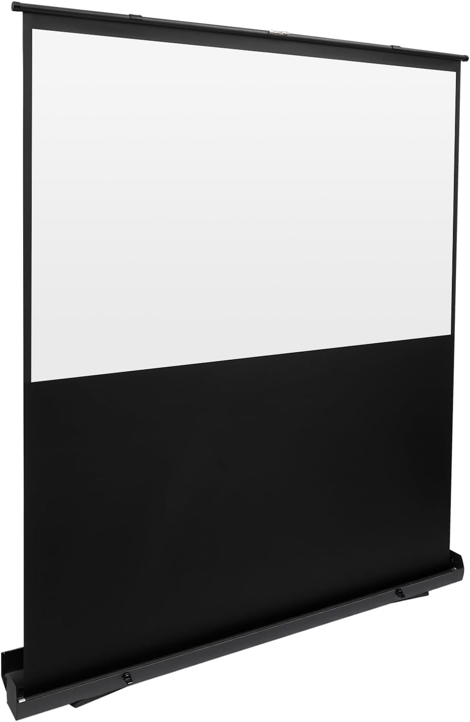 Écran de projection, 100 cm, 80 pouces, réglable, aluminium, noir, 4K, 8K, portable, pour la chambre, pour le salon, yikmid