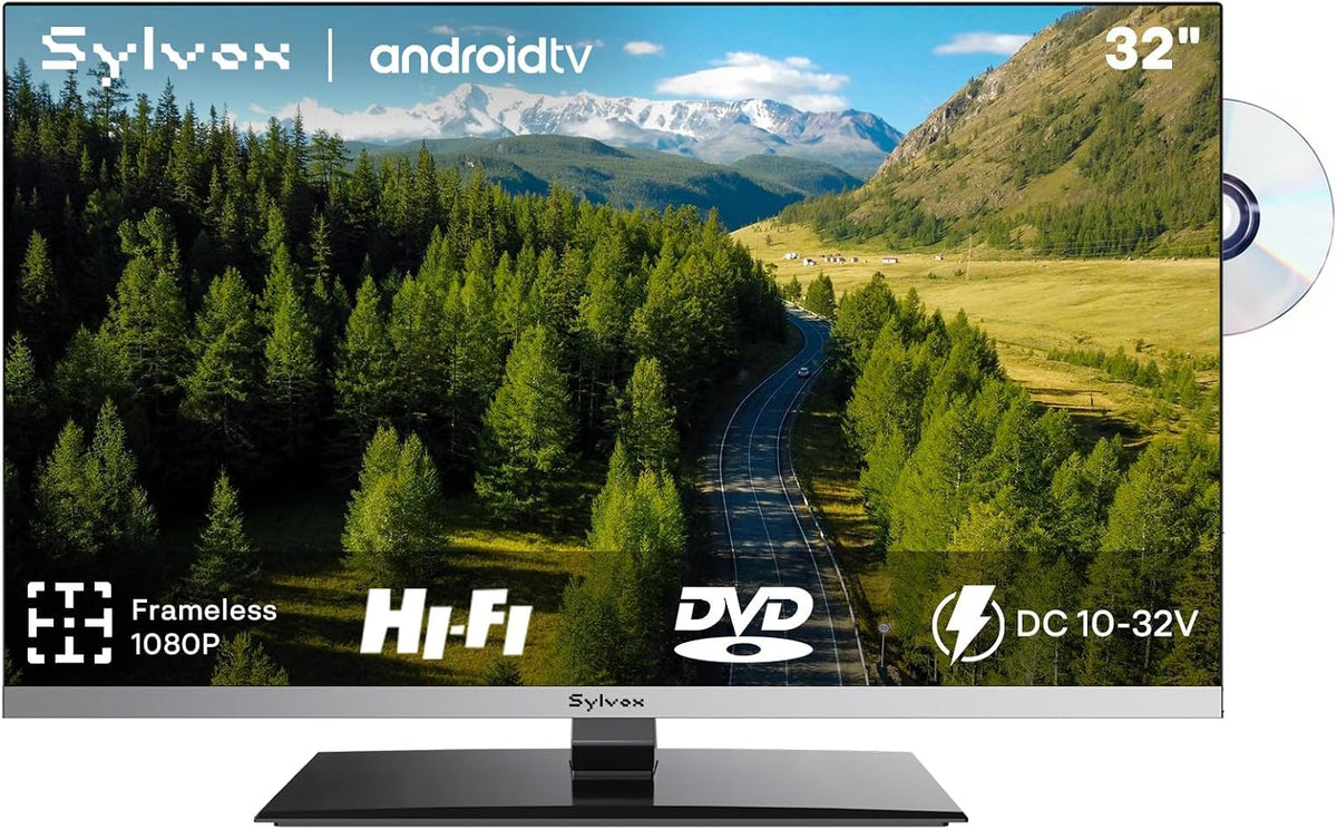 Téléviseur, 32 pouces, 12 V, SYLVOX