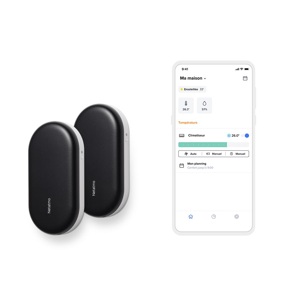 Commande de climatiseur NBU-2-NAC-EU, Netatmo