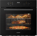 Four, 60 cm, 60 L, 3 kW, avec éclairage LED, noir, encastrable, électrique, Comfee