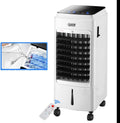 Climatiseur portable, 24 × 29 × 59 cm, 9000 Btu, 5 L, 220 v, avec éclairage LED, avec télécommande, mobile, 3 en 1, 3 vitesses